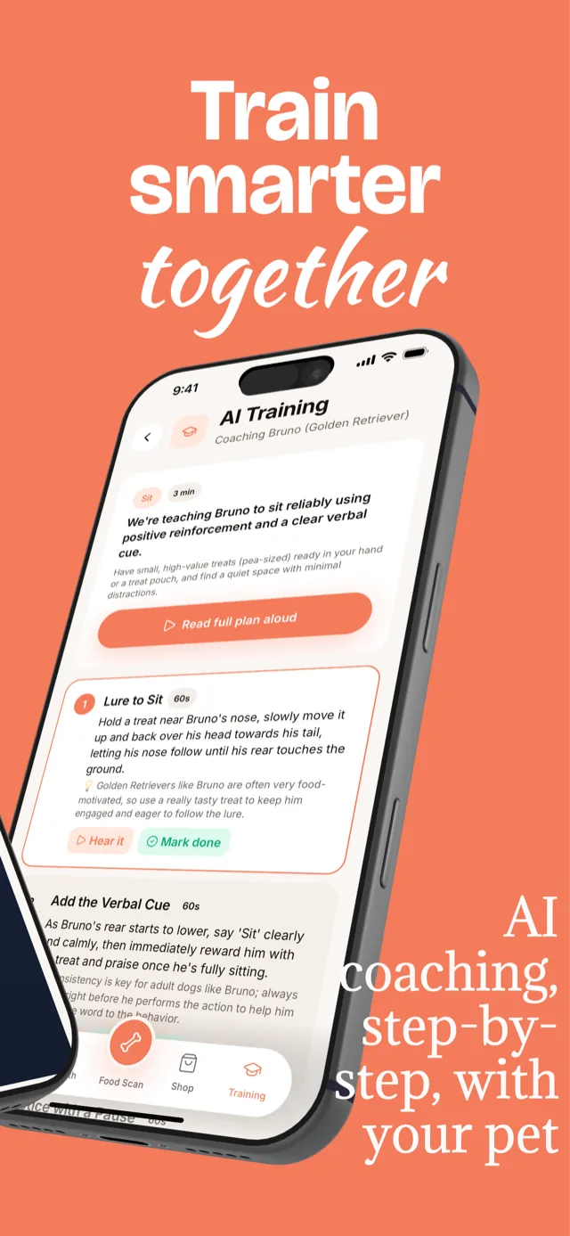 PawMe app screen